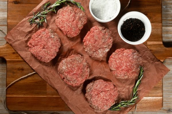 beef burger patties