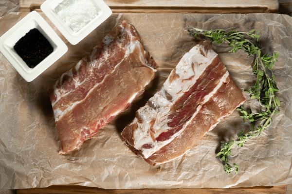Baby back pork ribs