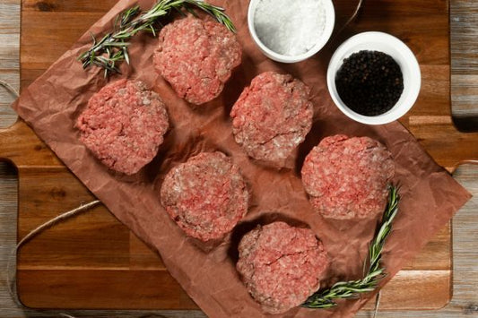 beef burger patties